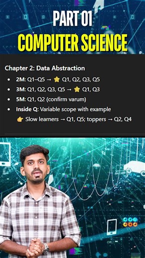 💻 12th Computer Science | Chapter 1 Important Questions for Quarterly Exam 📚