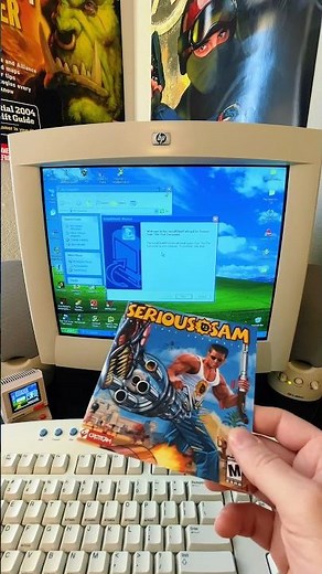 Installing Serious Sam: The First Encounter on my retro PC #retrogaming #oldgames #retropc #pcgames