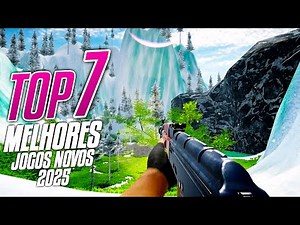 TOP 7 MELHORES JOGOS NOVOS PARA ANDROID • 2025