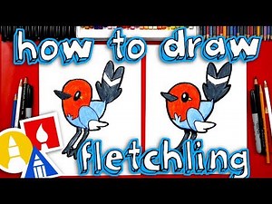 How To Draw Fletchling Pokemon