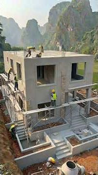 This House Was Built from Scratch — 100% Real Work 🏡✨