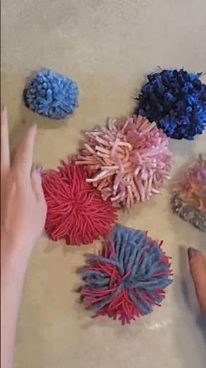 comment faire pompon en laine facile
