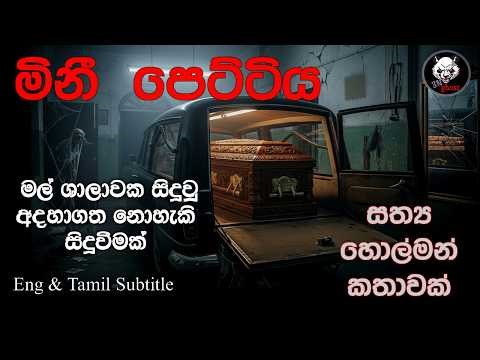 මිනී පෙට්ටිය | @3NGhost | සත්‍ය හොල්මන් කතාවක් | holman | ghost story 509