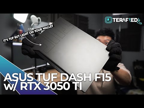 ASUS TUF Dash F15 Review - RTX 3050 Ti At 75W! Kind Of...?