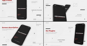 UX App Showcase | Mobile Promo