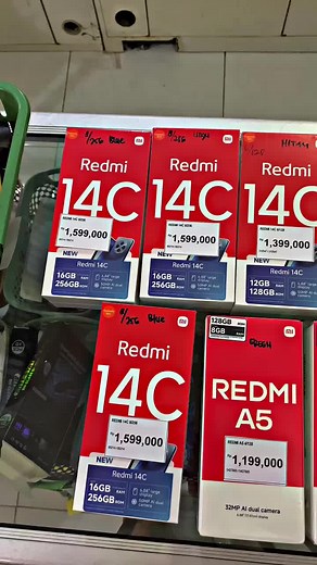 NEW STOK REDMI 🔥🫵🏼 Ready semua type Redmi , jangan sampai kehabisan karena di Fortune Cell pasti dapat bonus 😜 #news #fortunecellcomp #foryoupage #redmi13c #redmiA5 #redmi14c