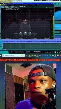 PRO Q³ ON BEAT 🔥🔥 #mzikimasters #fabfilter #music #mastering #studioone
