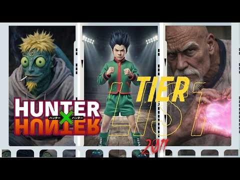 Hunter x Hunter Tier List (Nen Types Explained) | Strongest HxH Characters Ranked