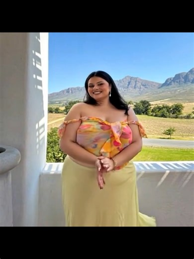 Dubai Princess Plus Size Beauty at Ethnic Fashion Show