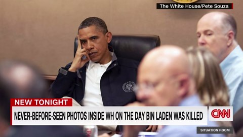 Never-before-seen images show inside White House on the day Osama bin Laden was killed