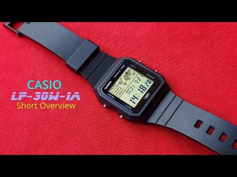 Casio LF-30W-1A Short Overview