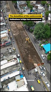 856K views · 11K reactions | The demolition of the controversial Hatkeshwar bridge has commenced. #Demolition #amdavadcity #amdavad #ahmedabad | Amazing Amdavad | Facebook