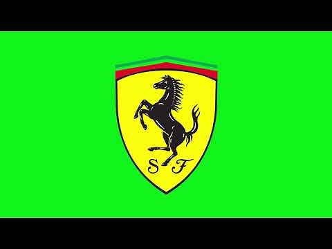 FERRARİ Logo Modern Animation - Green Screen Effects Free