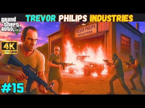 Trevor’s Meth Lab Gets Ambushed! Trevor Philips Industries Explodes Into Chaos | GTA 5 Gameplay #15