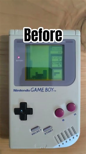 GameBoy LCD screen mod