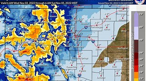 Fort Collins weather forecast calls for first 1-inch snowfall of the season
