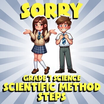 Scientific Method Steps SORRY Science Game - No Prep Grade 7 Review