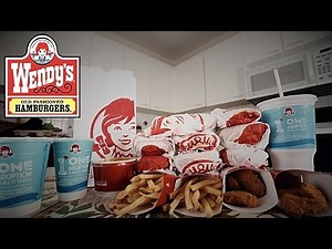 WENDY'S $20 VALUE MENU CHALLENGE | RANDY SANTEL