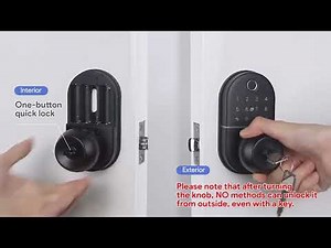 NICE DIGI Y1 Smart Lock Installation Video