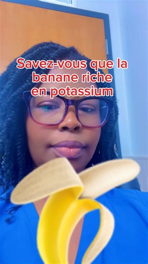 Banane riche en potassium favorise #fpyシ | Miss Islande