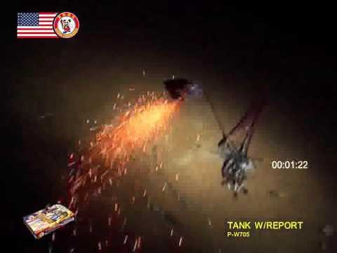TANK W/REPORT P-W705 by Winda Fireworks