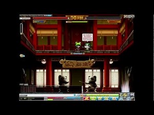 Maplestory : Level 90 Wind Archer Hurricane skill + Mu Lung Gameplay (20/07/12) [HD]