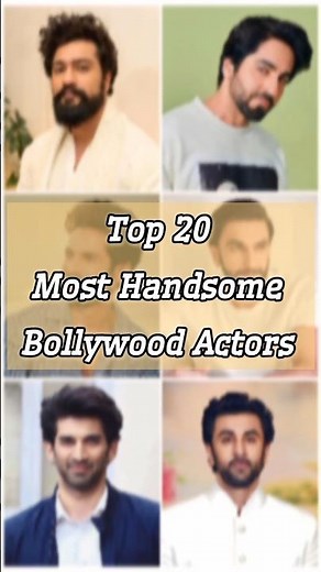 20 Most Handsome Bollywood Actors ❤️✨ Best Bollywood Actors 🧡✨ #bollywood #bollywoodactor