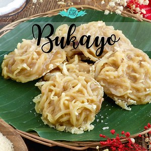 BUKAYO Bukayo is a sweetened coconut string delicacy popular in the Philippines. It has an addictive sweet flavor and chewy texture! Ideal for a snack or dessert. INGREDIENTS: 2 cups coconut strings 1/4 cup coconut water/ water 300 grams brown sugar #FoxyFolksyRecipes #bukayo #pinoyfood #coconutstrings | Foxy Folksy - Modern Filipino Kitchen