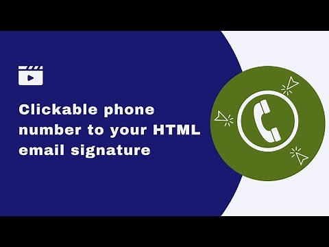 Adding a clickable phone number in your HTML signature + @Gmail