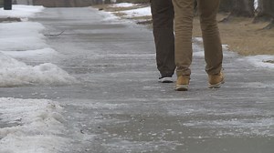 Hospitals treating more than 100 people for falls on ice