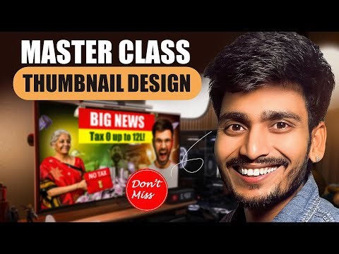 How a Pro Youtuber Actually Makes Thumbnail | Beginner to Pro!