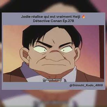 🔴Jodie enquête sur Heiji 🔥#detectiveconan #animeedit #conanedogawa #heijihattori #animeshorts #anime