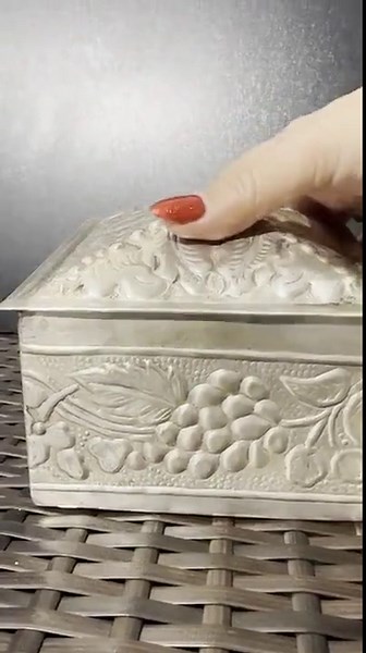 1970s Vintage Silverplate Box Boho Shabby Chic Jewelry Trinket Treasure - Etsy