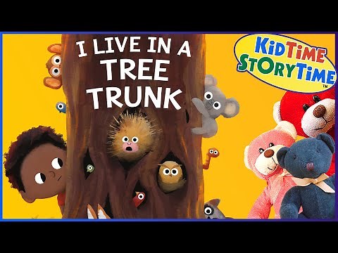 I LIVE in a TREE Trunk 🌳 Animal Habitats read aloud for KIDS