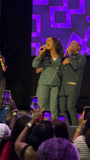 ZiFM Stereo on Instagram: "Sharon Cherayi blesses the stage with her hit song ‘Fara Iwe Moyo Wangu’ with a surprise performance from Minister Ellard!"
