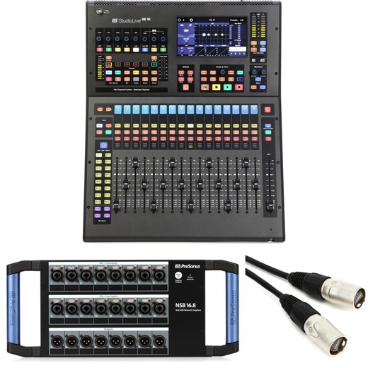 PreSonus StudioLive Series III SE 16 Digital Mixer with 16 Channel Stage Box