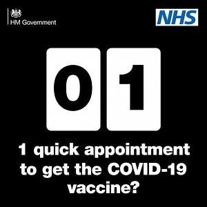 The vaccine dramatically reduces the likelihood of you catching COVID-19. Book your jab today. | NHS