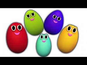 sorpresa huevos dedo familia | dedo familia en español | niños rimas | Surprise Eggs Finger Family