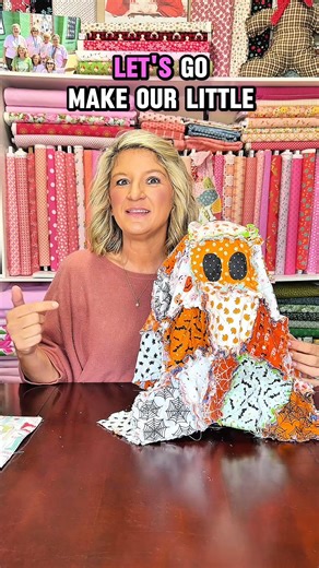 Ghost Quilt for Spooky Season 👻 I’m your favorite sewing teacher #sewing #tamijones #beginnersewing #diy #crafty | Tami Jones • Hometown Quilt Company, LLC