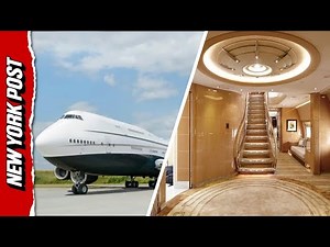 Look Inside Trump's New $400 Million Air Force One Golden Palace