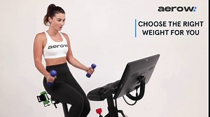 Aerow Extra Weight Holder for Peloton Bike - Add a Second Set of Peloton Weights - More Weight Options (2-Pack)