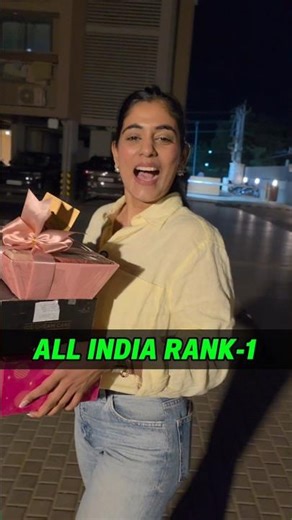 All India Rank-1😱 #samridhimam #physics #physicswallah #class10physics #topper #shortsfeed #yt