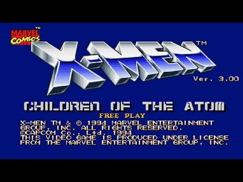 X-Men Children of The Atom Gameplay com Magneto (Secreto).