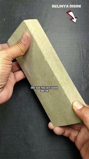 coarse textured whetstone grit 400 size 20x7x3 cm #sharpeningstone #sharpeningstone