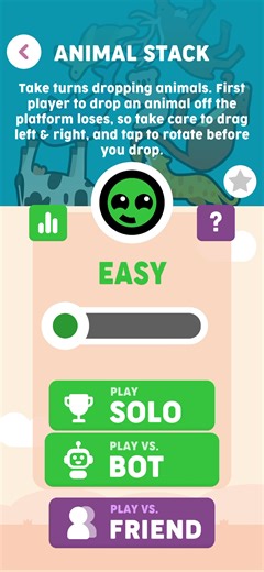 Playing “Animal Stack” on Offline Games. #fyp #tiktok #gaming #animalstack #viral