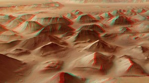 3D flight over chaotic terrain