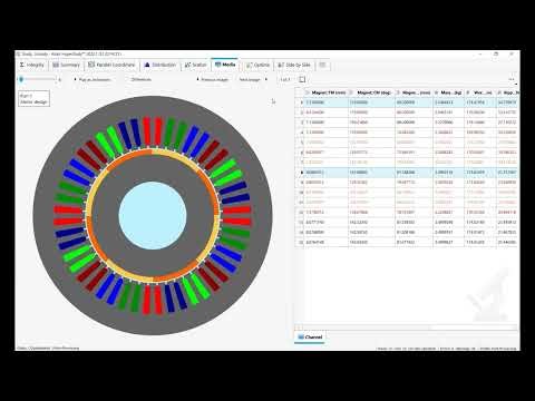 How To Review FluxMotor Designs in HyperStudy