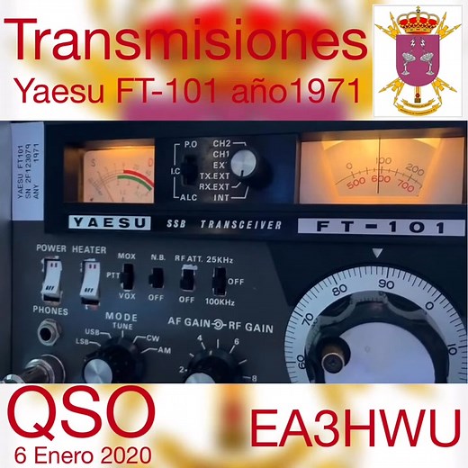 2.4K views · 33 reactions | Yaesu FT-101 año 1971 revisado y funcionando, EA3HWU Jorge Comas Escribano 3 Me gusta 50 Vistas 2020 6 ene Yaesu FT-101 año 1971 revisado y funcionando, EA3HWU | Novedades radioaficionados | Facebook