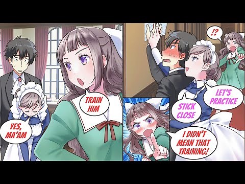 [Manga dub] I saved a maid and got hired as a servant by her lady but they both fell in love with me
