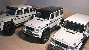 【看过即拥有】AA 塑料系列，白色大G 18比例全开模型